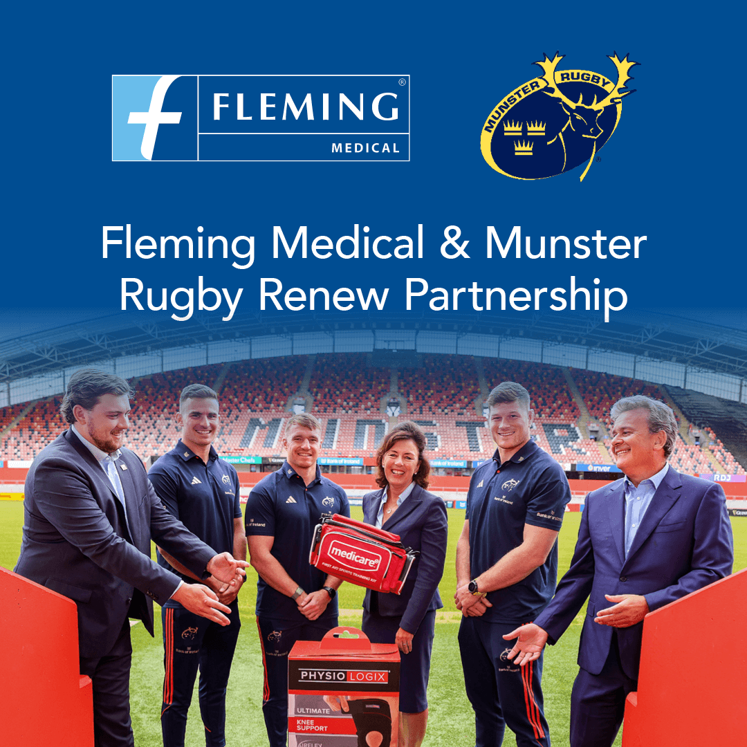 Fleming Medical and Munster Rugby Partnership News