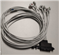 7-wire patient cable push-button 82cm, medilogAR