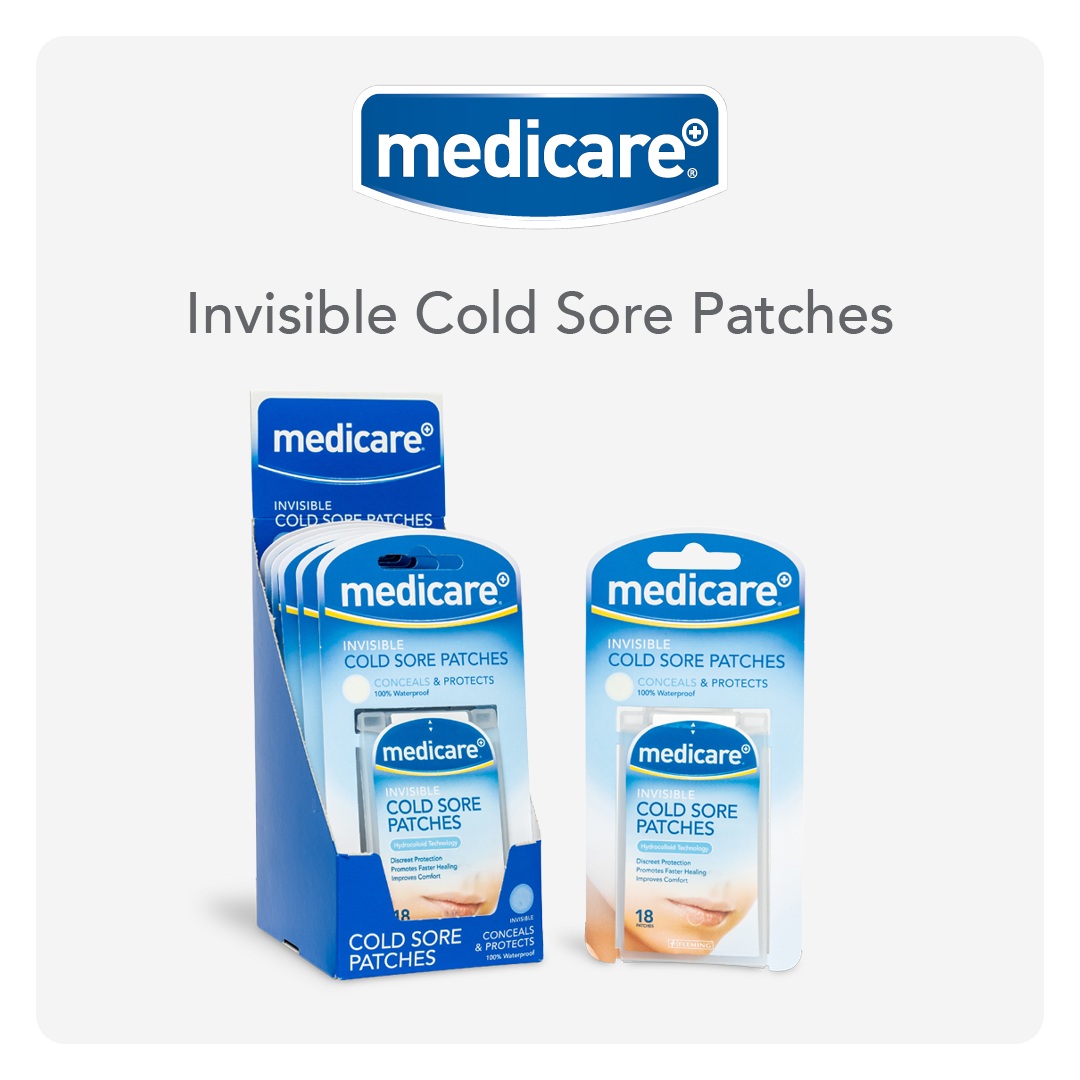 Medicare Hydrocolloid Cold Sore Patches