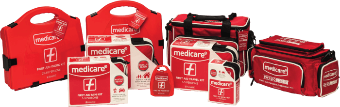 The Medicare First Aid Range