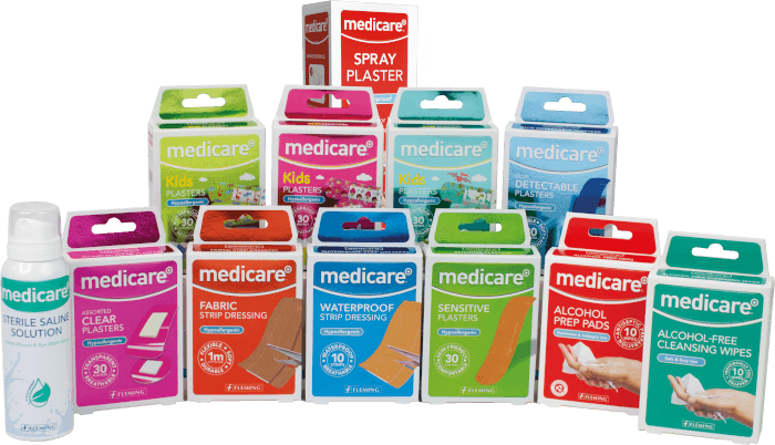 The Medicare Home Woundcare and Plasters Range