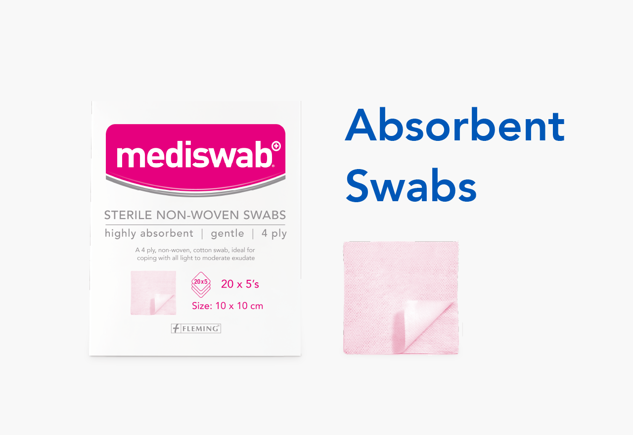 Sterile Non Woven Swabs and other Advanced Wound Care Solutions