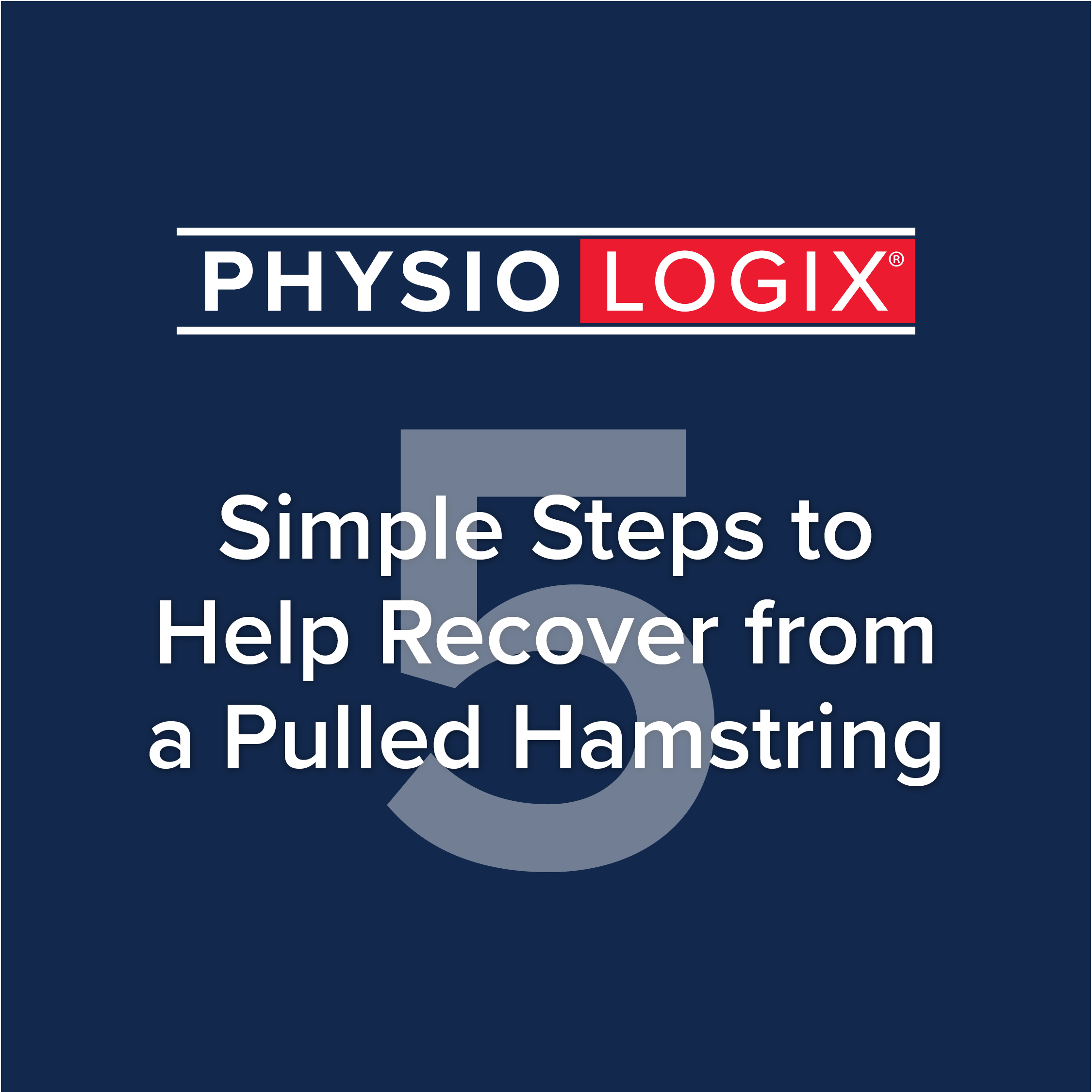 5 Simple Steps to Help Recover from a Pulled Hamstring