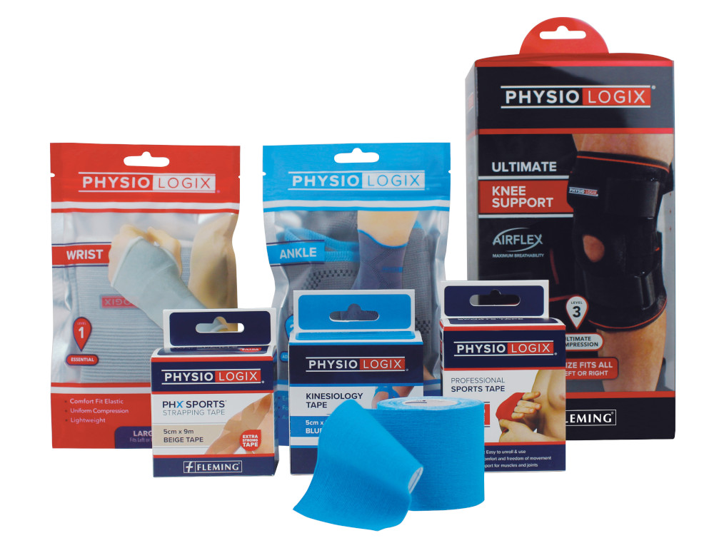 Physiologix support and tape range