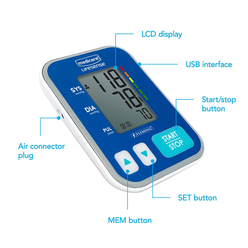 Lifesense Mini LIFESENSE A1 BLOOD PRESSURE MONITOR