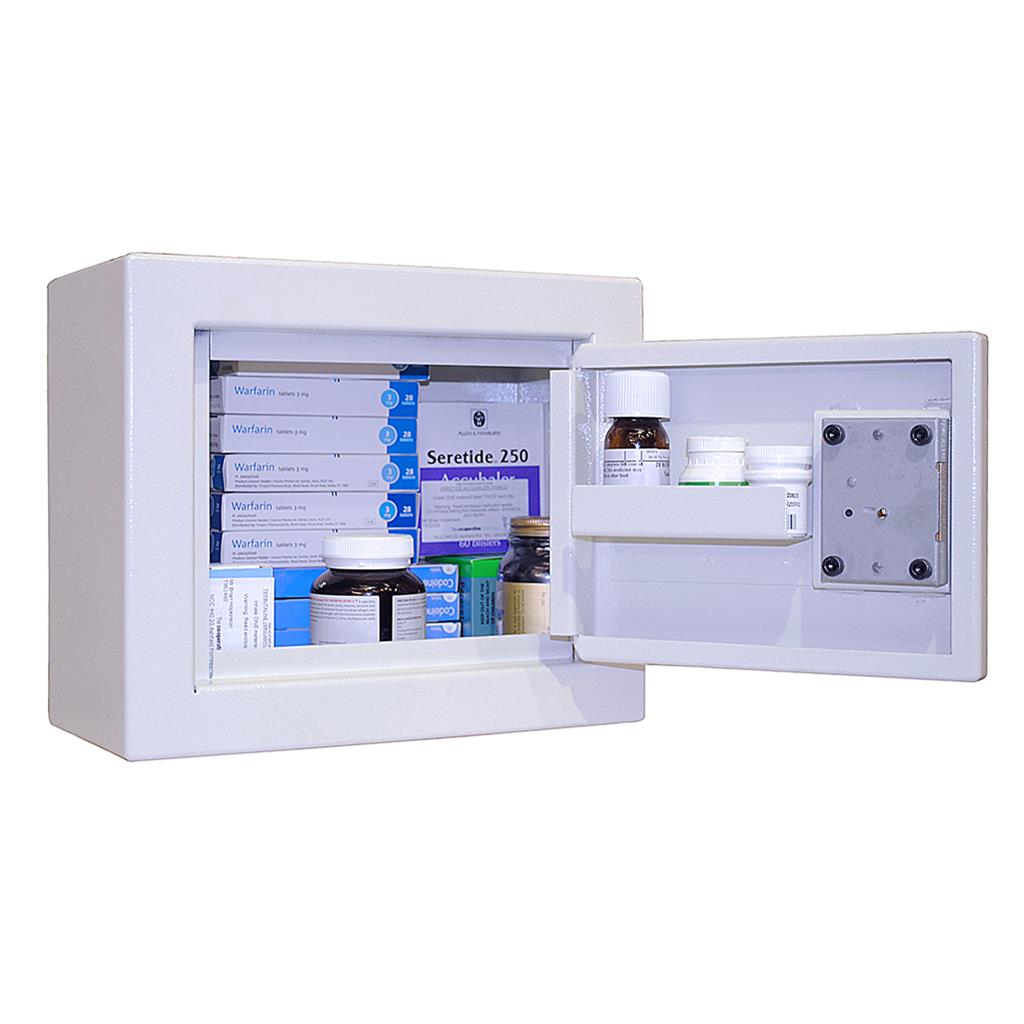 CONTROLLED DRUG CABINET 11 LITRE WALL 300*250*150MM