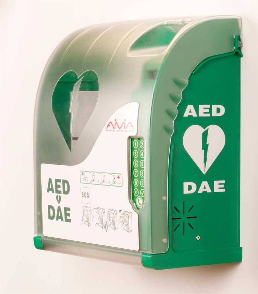 AIVIA AED EXTERNAL WALL CABINET  WITH HEATING & KEYPAD