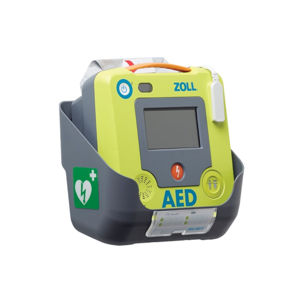 ZOLL AED 3 WALL MOUNT BRACKET (DEVICE IN WITH NO CARRY CASE ONLY)