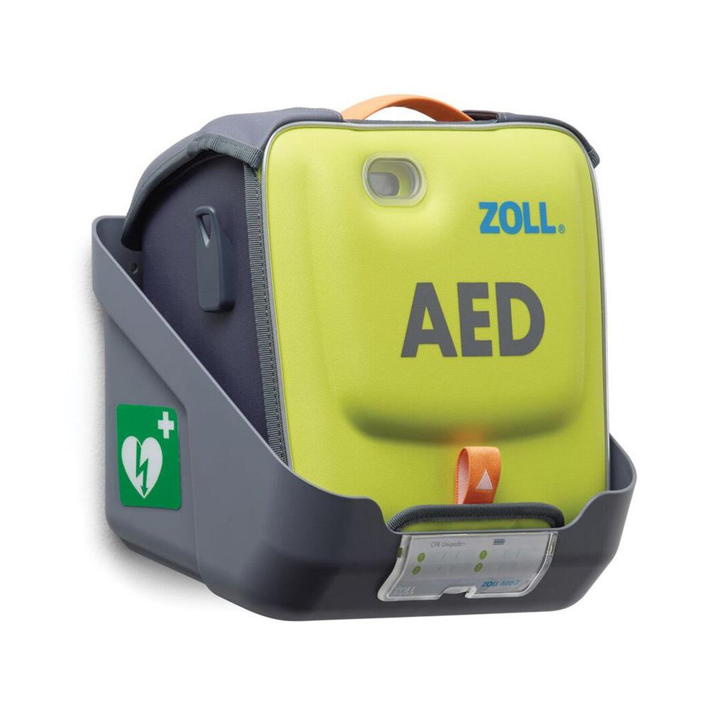 ZOLL AED 3 CASE WALL MOUNT BRACKET (DEVICE STORED IN CARRY CASE ONLY)