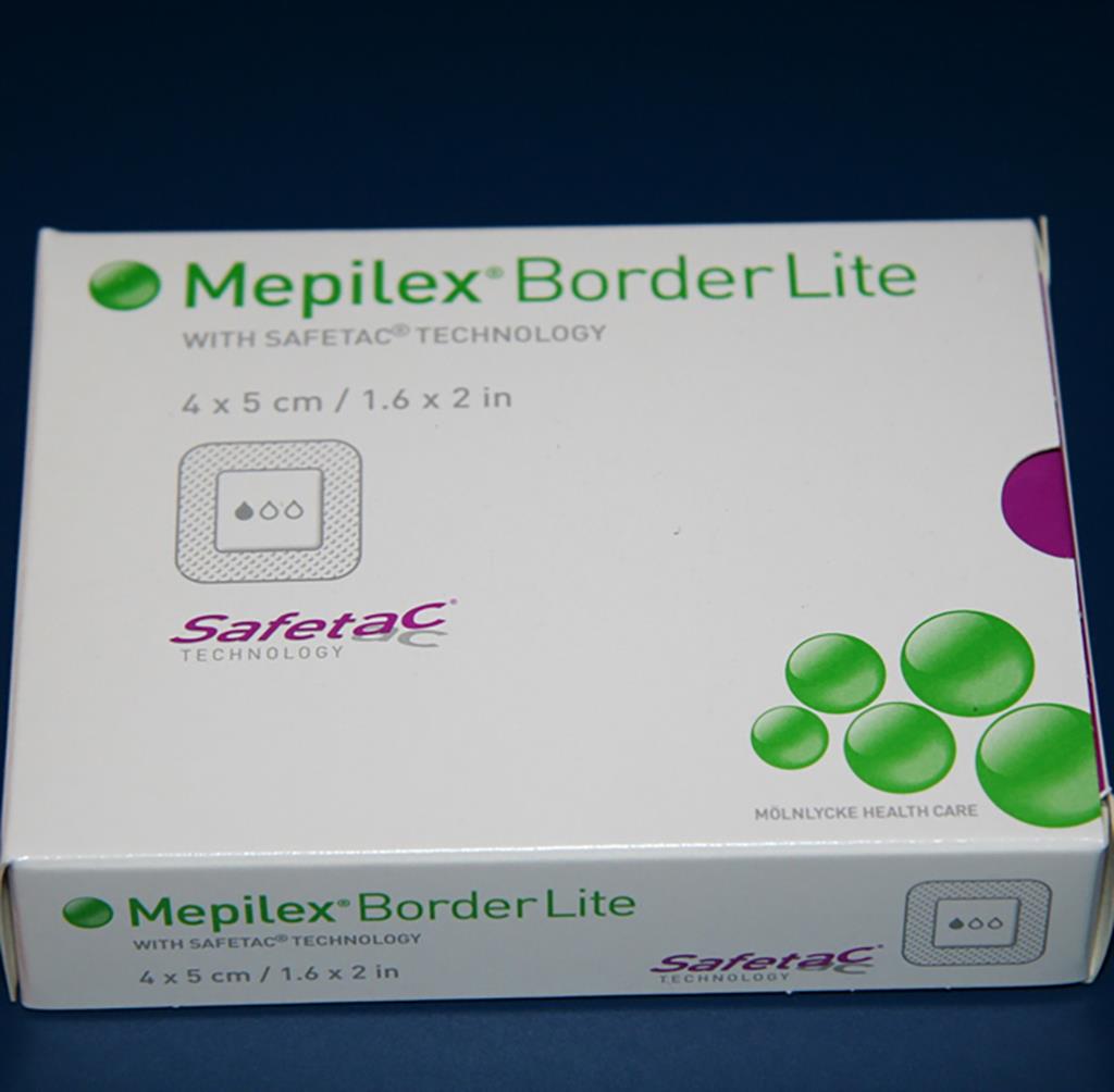 MEPILEX BORDER 7 X 7.5 CM SELF-ADHERENT SOFT SILICONE FOAM DRESSING