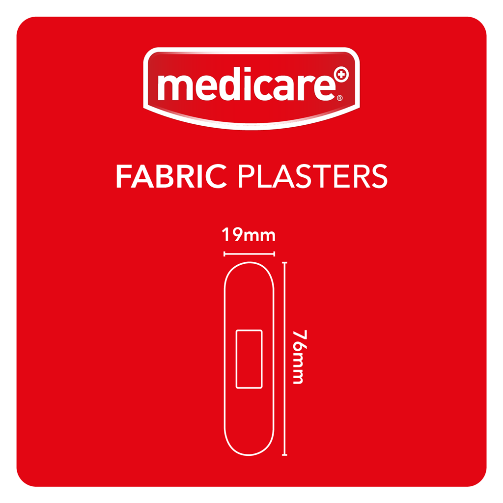 MEDICARE FABRIC PLASTERS 30'S (DISPLAY OF 10)