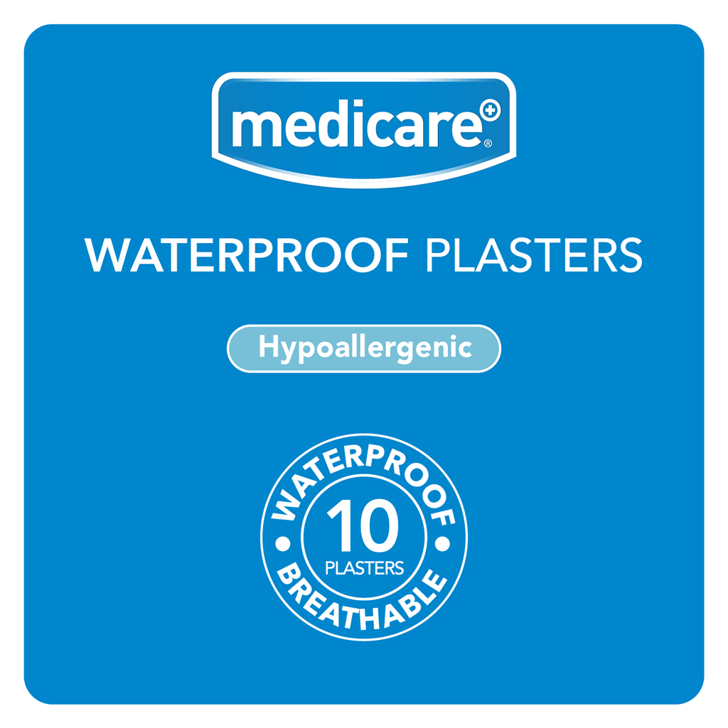 MEDICARE WATERPROOF PLASTERS 10'S (DISPLAY OF 30)