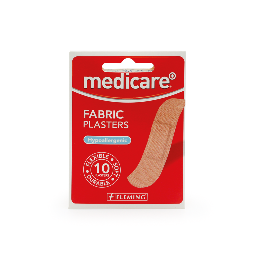 MEDICARE FABRIC PLASTERS 10'S (DISPLAY OF 20)