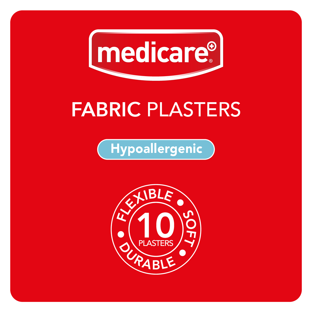 MEDICARE FABRIC PLASTERS 10'S (DISPLAY OF 20)