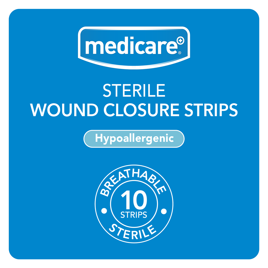 MEDICARE WOUND CLOSURE STRIPS 10'S (DISPLAY OF 20)