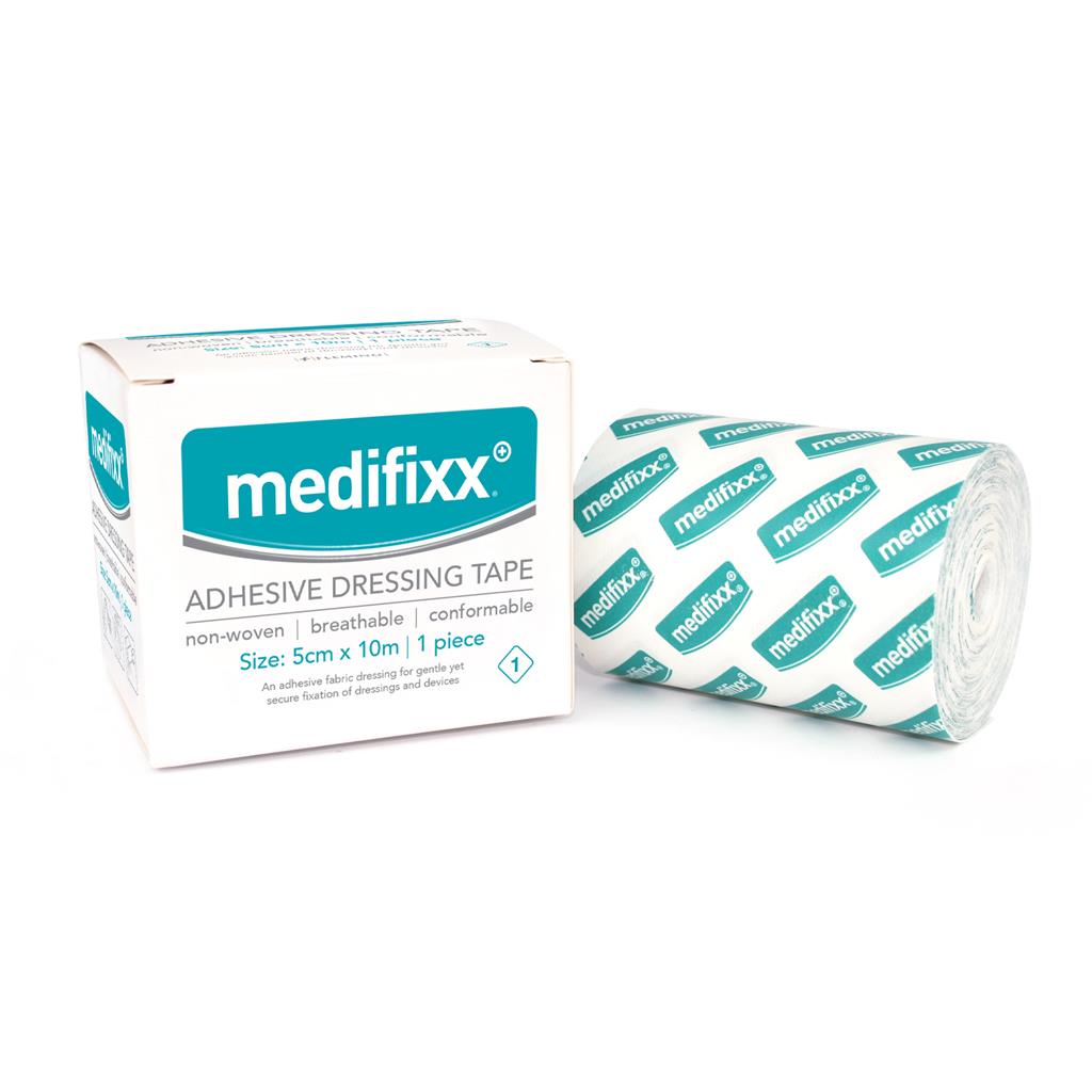 MEDIFIXX ADHESIVE DRESSING TAPE 5CM X 10M