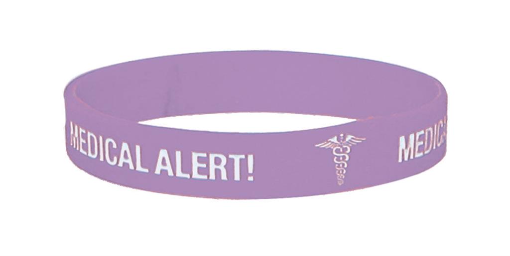 MEDICARE MEDICAL ID BAND PENICILLIN ALLERGY MEDIUM