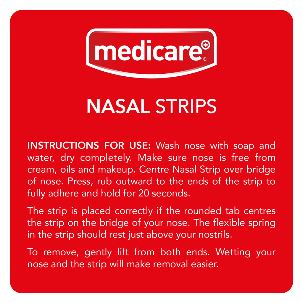 MEDICARE NASAL STRIP'S (10'S) (DISPLAY OF 10)