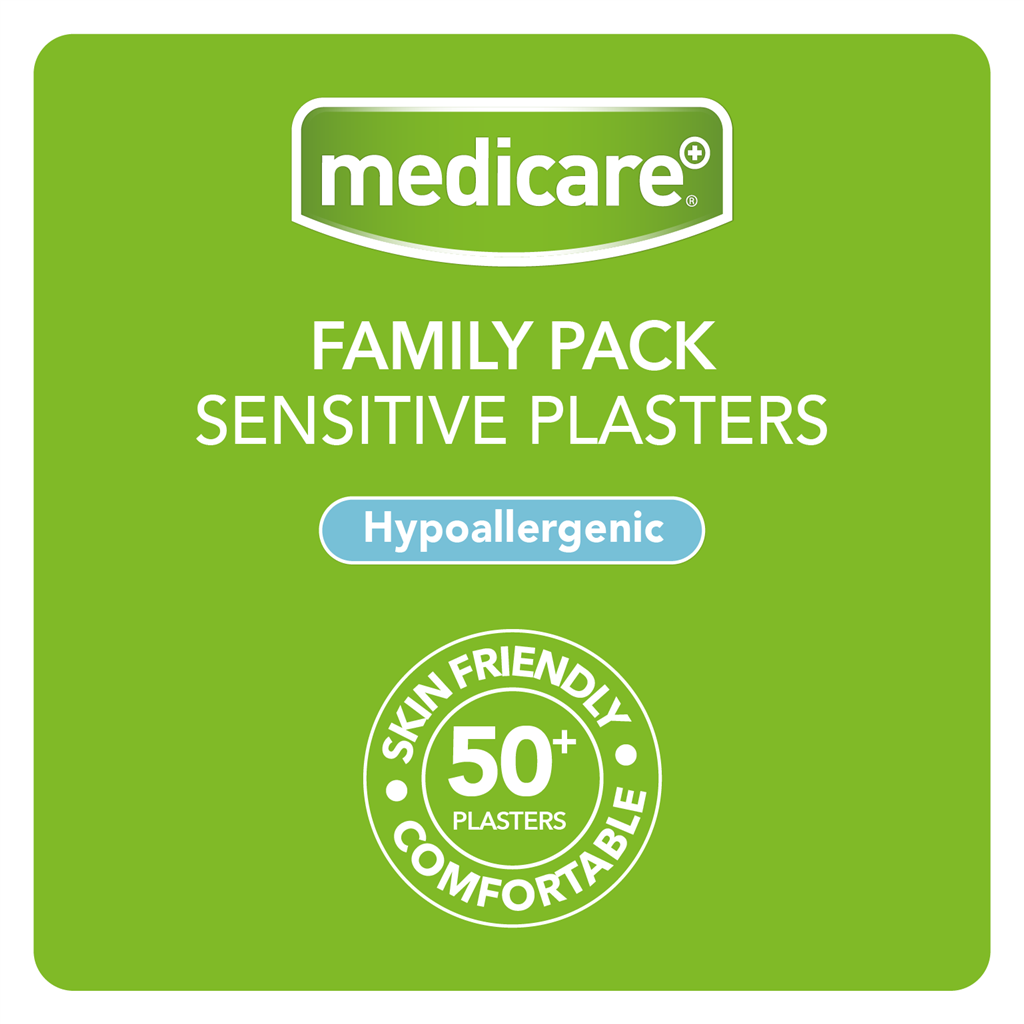 MEDICARE SENSITIVE PLASTERS FAMILY PACK OF 50 (DISPLAY OF 6)