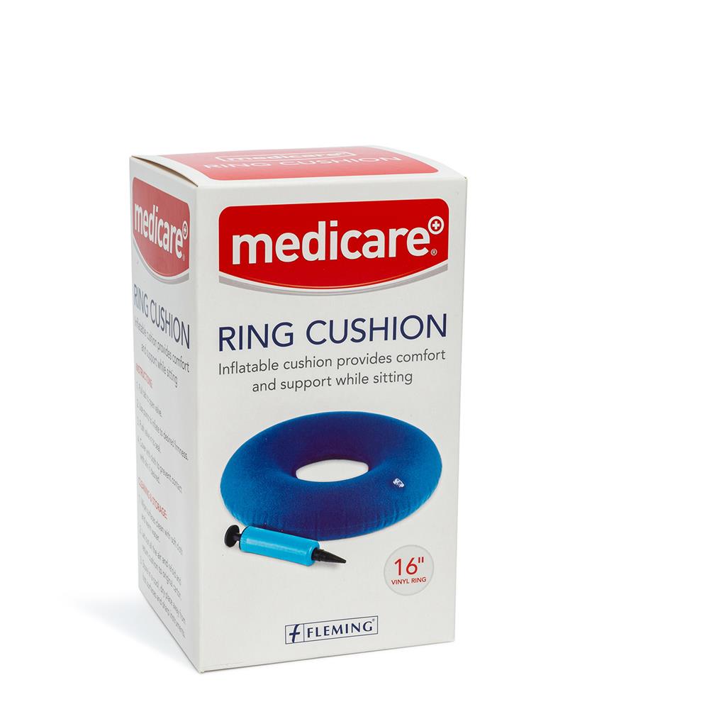 MEDICARE INFLATABLE RING CUSHION 16"