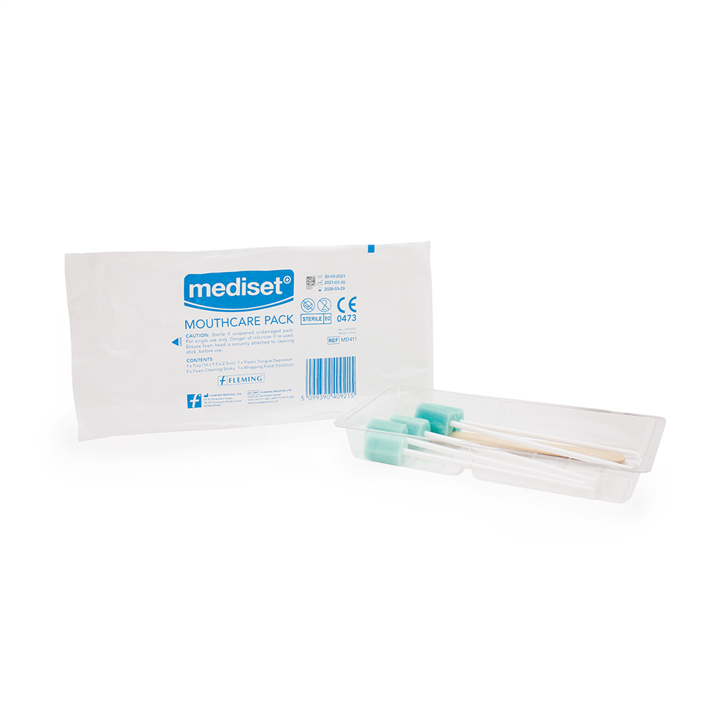 MEDISET STERILE MOUTHCARE SET