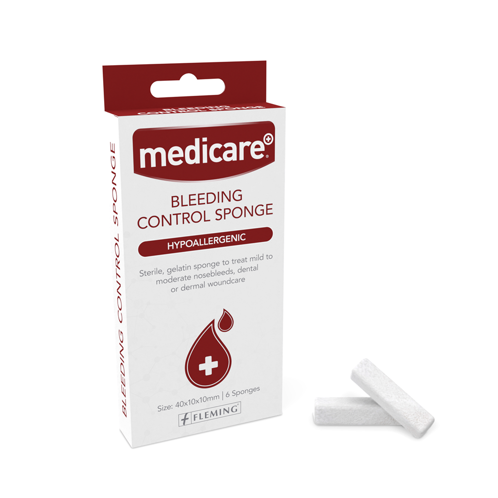 MEDICARE SURGISPON BLEEDING CONTROL SPONGE(6)