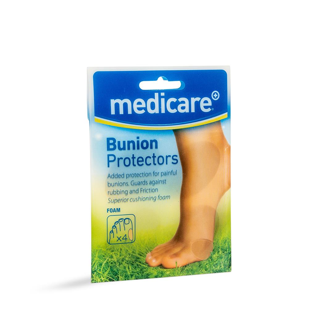 MEDICARE BUNION PROTECTORS 4'S (DISPLAY OF 10)