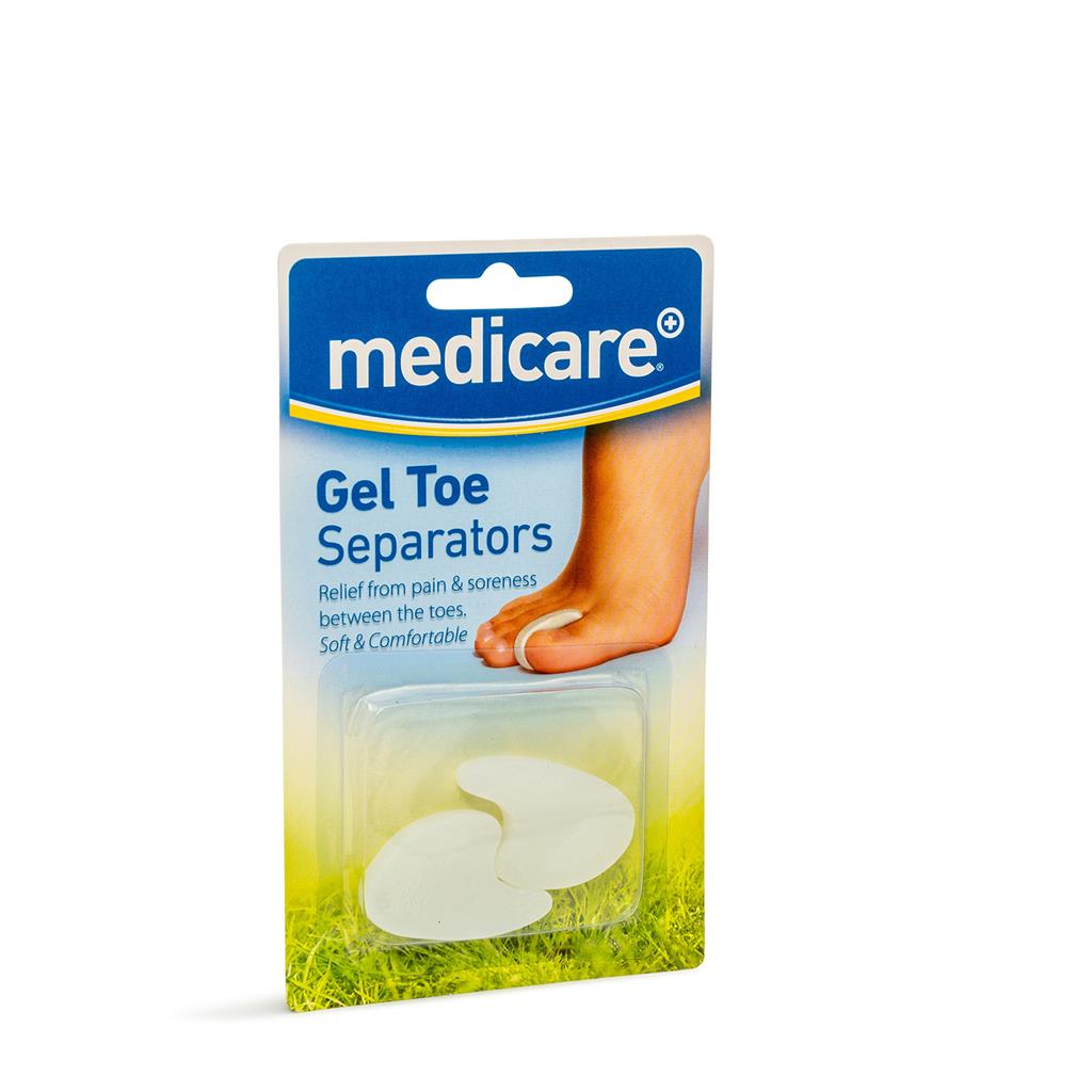 MEDICARE GEL TOE SEPARATOR 2's