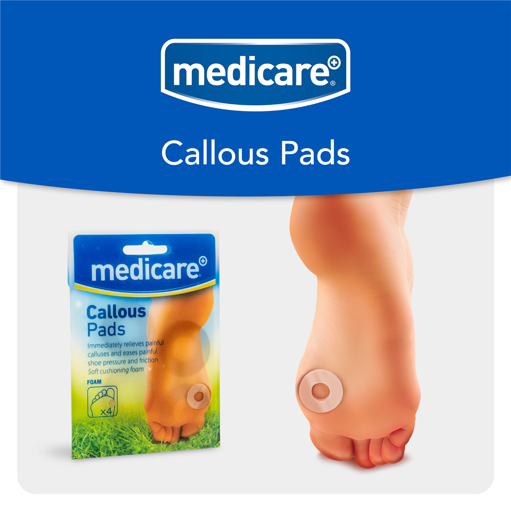 MEDICARE CALLUS PADS 4'S (DISPLAY OF 10)