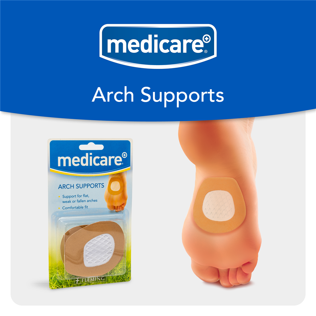 MEDICARE ARCH SUPPORTS 2'S