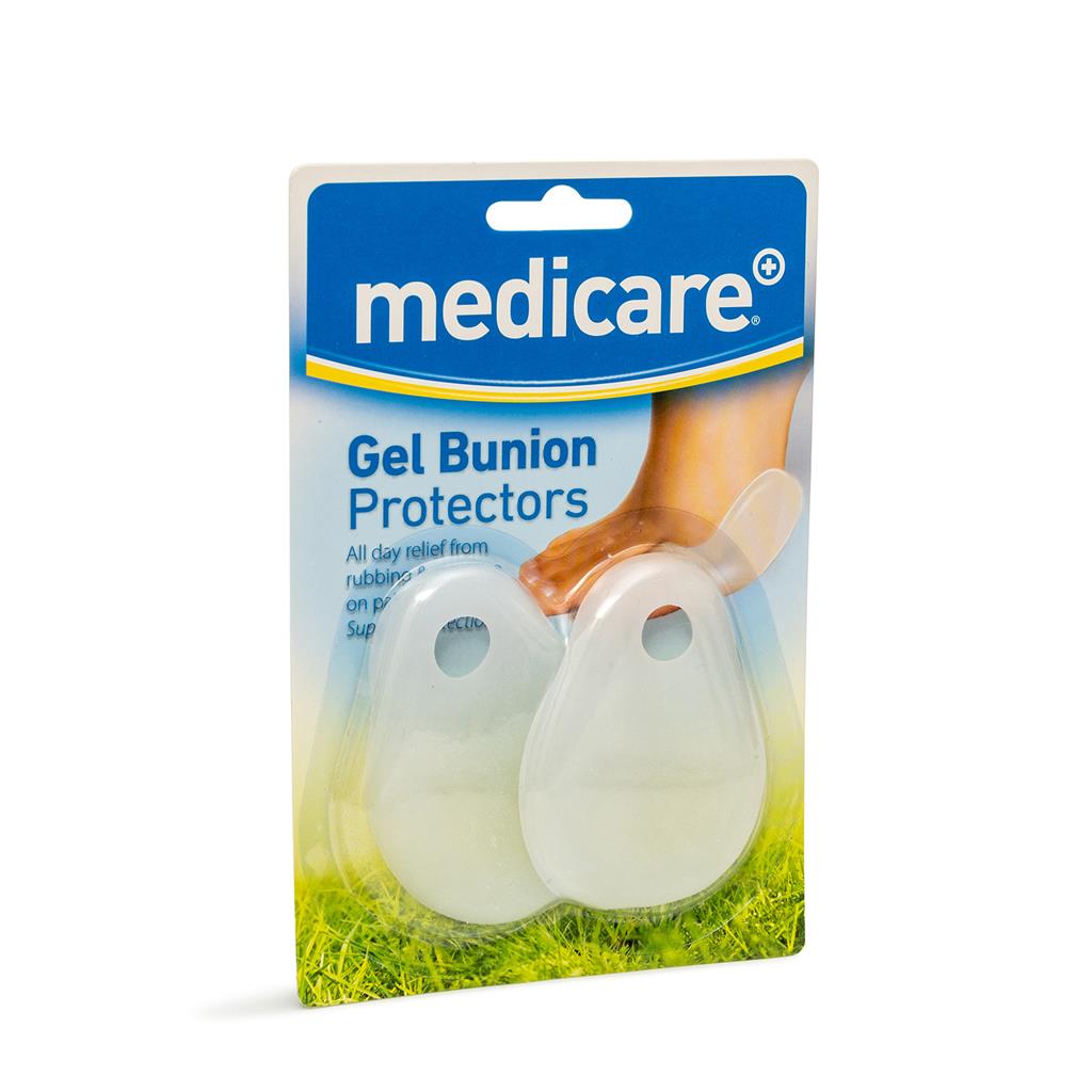 MEDICARE SILICONE BUNION PROTECTOR 2'S