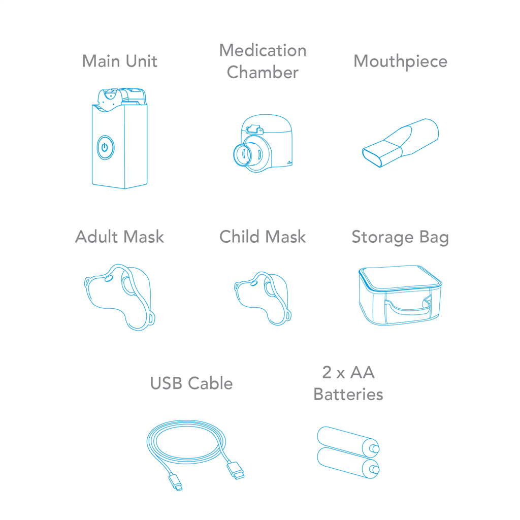 MEDICARE V2 PORTABLE NEBULISER