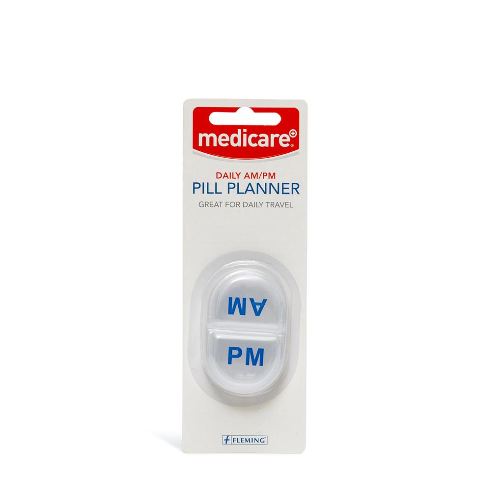 MEDICARE SMALL 2 SLOT DAILY PILL BOX