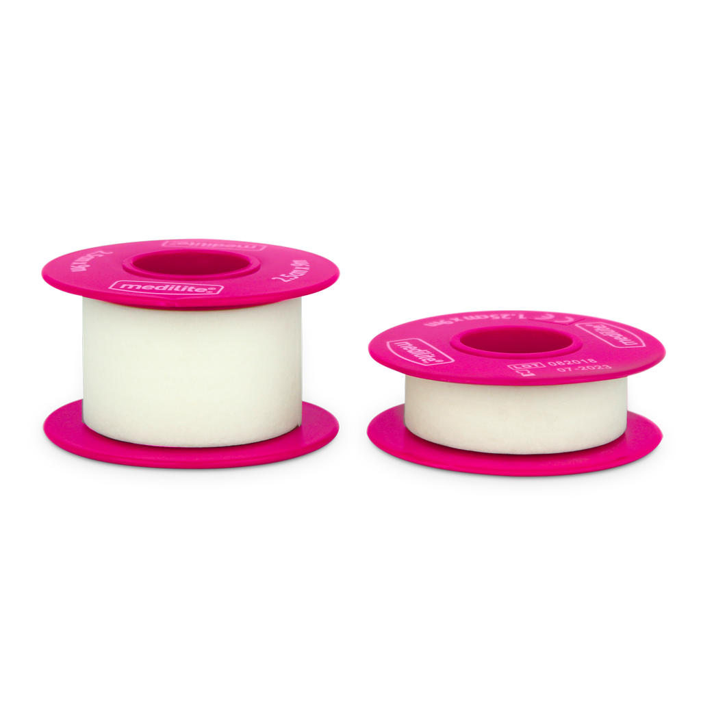 MEDILITE PAPER TAPE 1.25CM X 9M WITHOUT COVER CASE