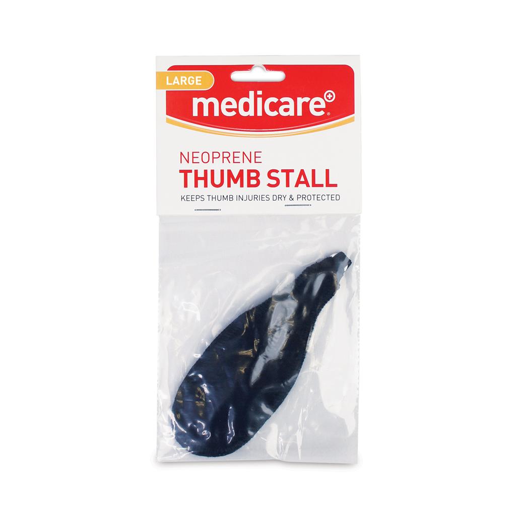 MEDICARE NEOPRENE THUMB STALL LARGE