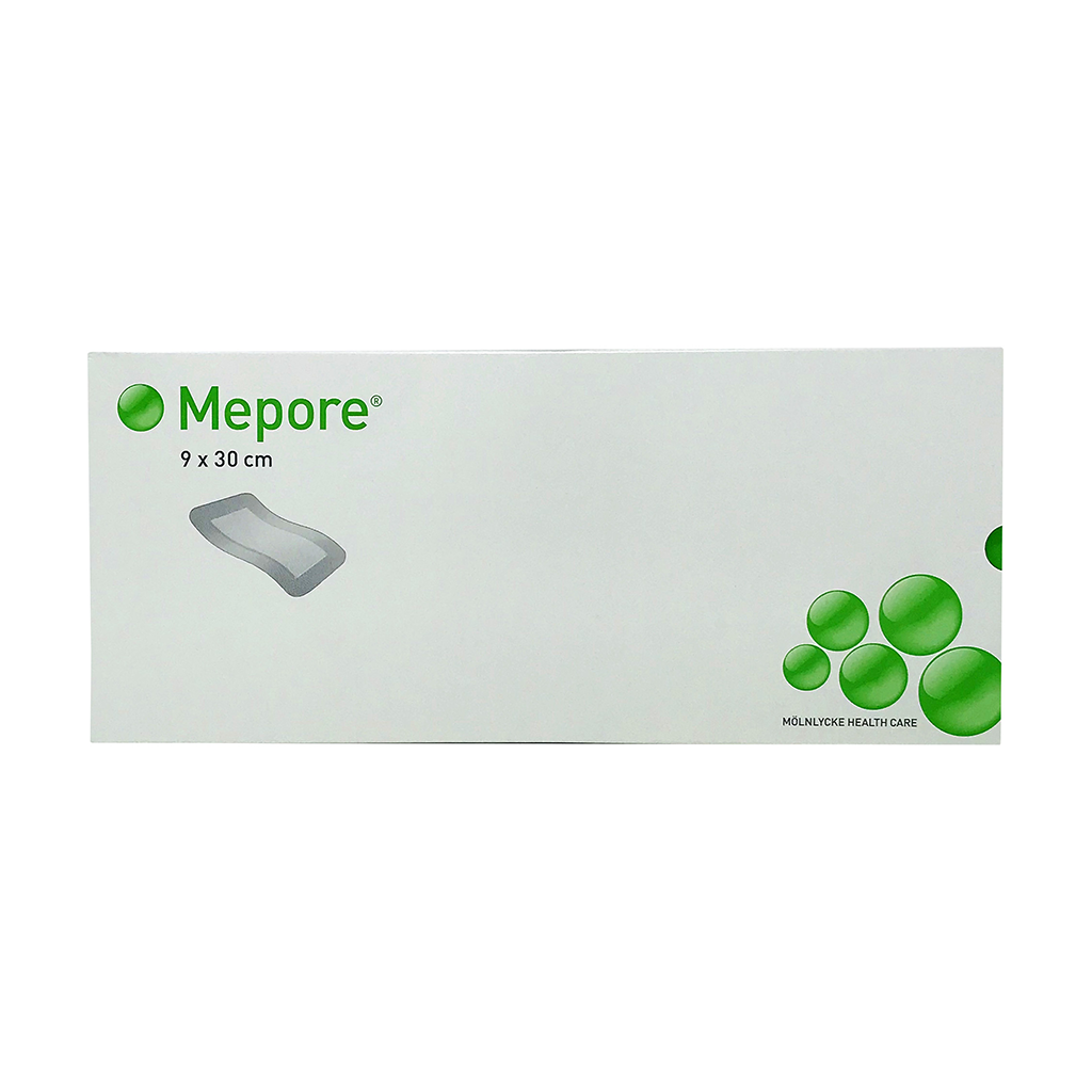 MEPORE ADHESIVE SURGICAL DRESSING 9X30 CM (BOX OF 30)