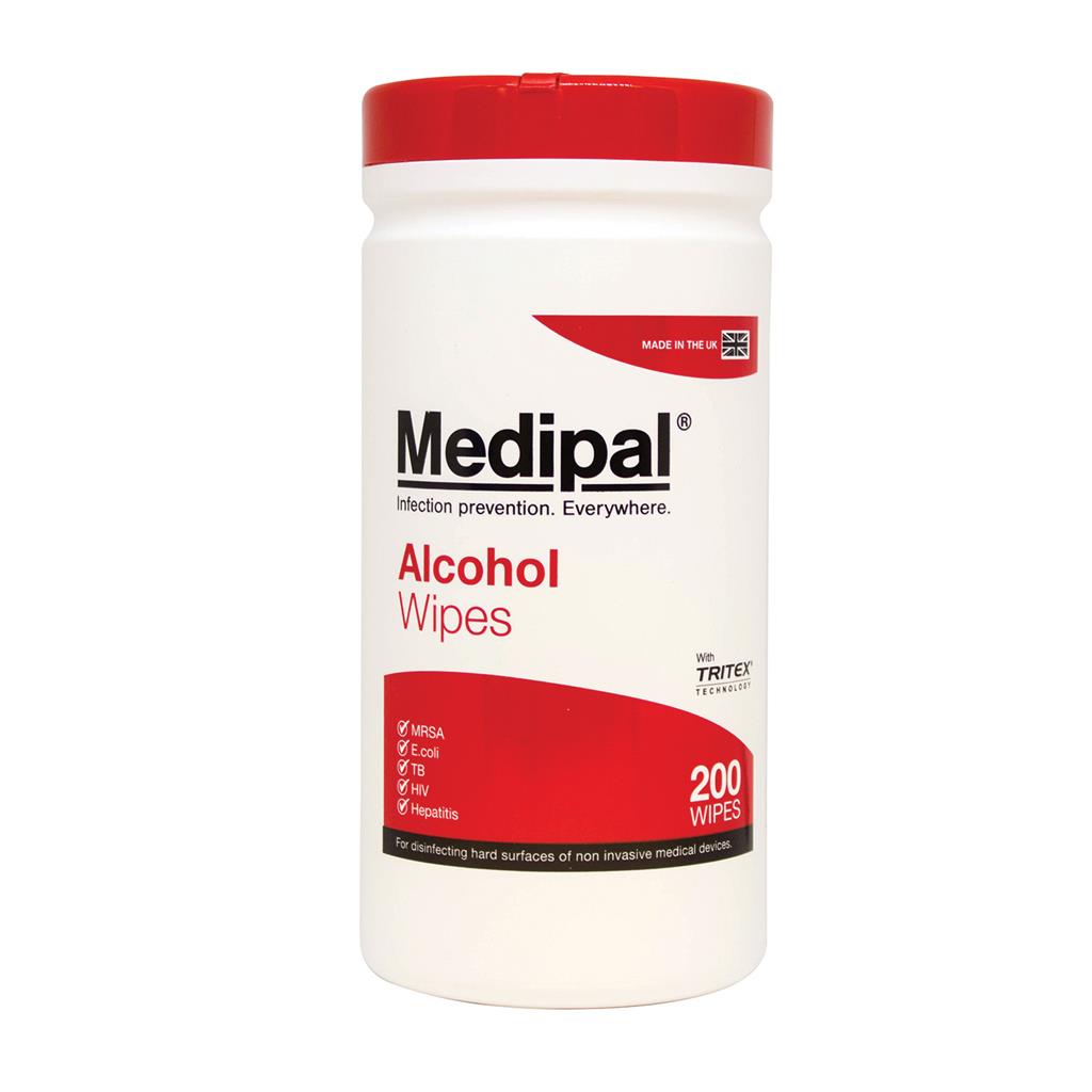 MEDIPAL ALCOHOL WIPES (200's)