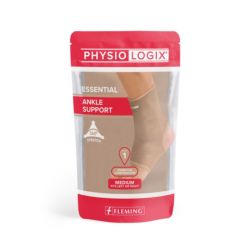 PHYSIOLOGIX ESSENTIAL BEIGE ANKLE SUPPORT - SMALL