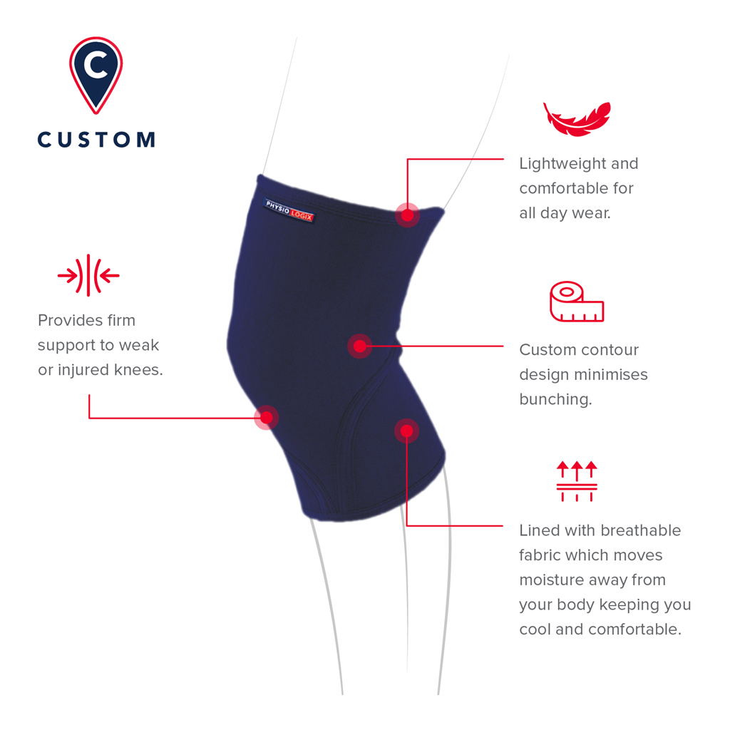 PHYSIOLOGIX CUSTOM FIT KNEE SUPPORT LARGE