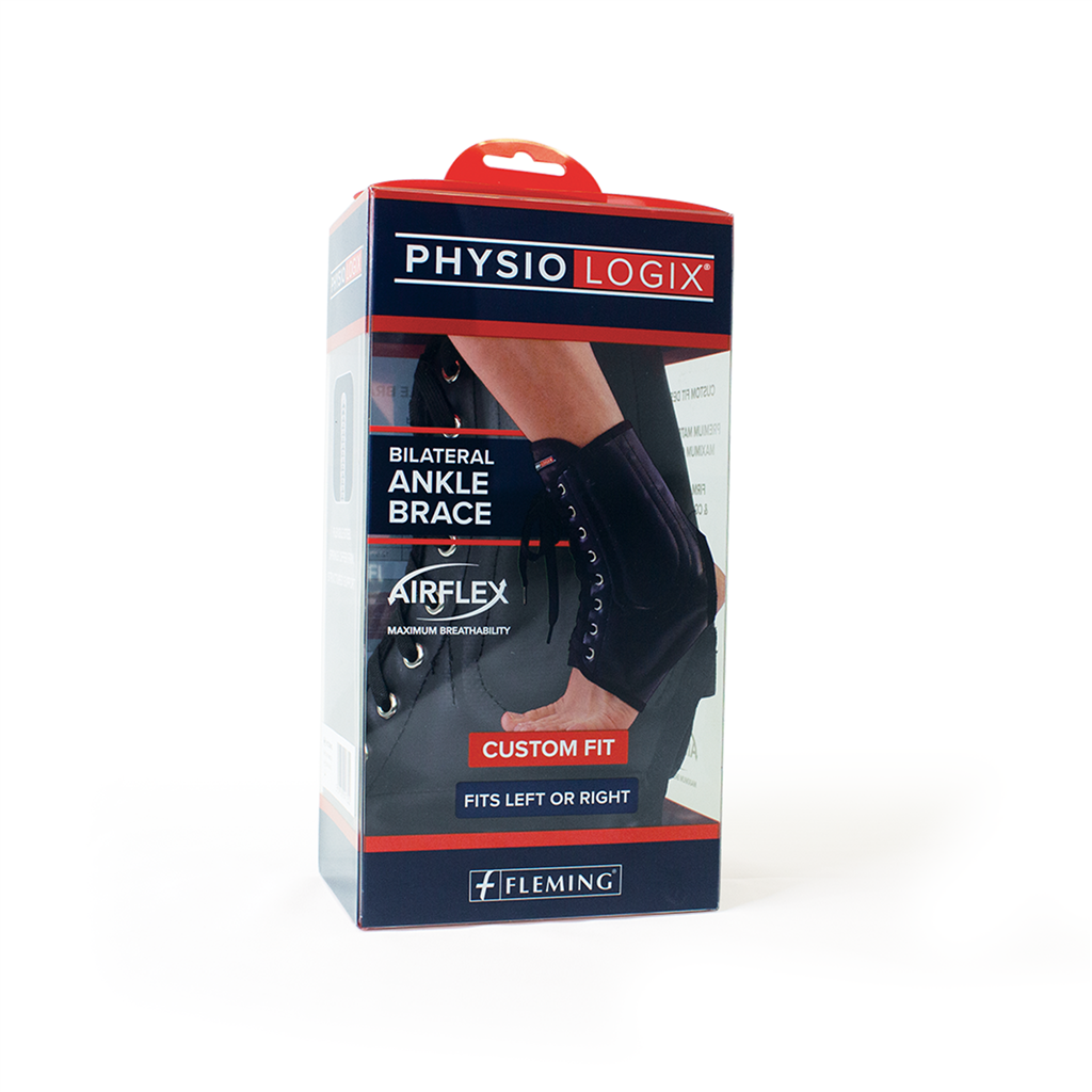 PHYSIOLOGIX CUSTOM FIT BILATERAL ANKLE BRACE MEDIUM