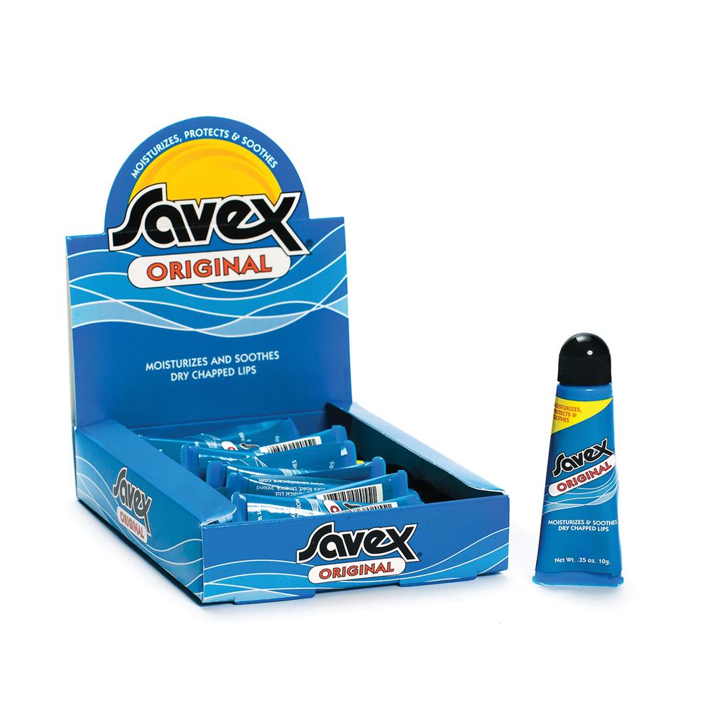 SAVEX LIP BALM TUBE 10GM (PACK OF 12)