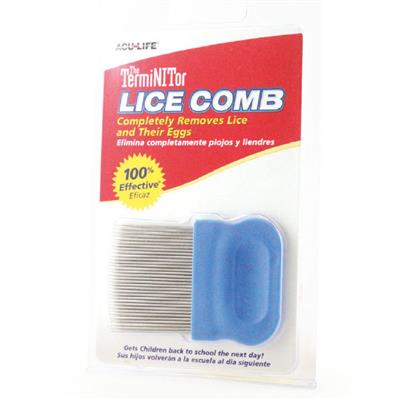 ACULIFE TERMINITOR LICE COMB METAL