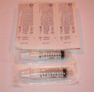 PIC SYRINGE 20ML LUER LOCK WITHOUT NEEDLE (100)