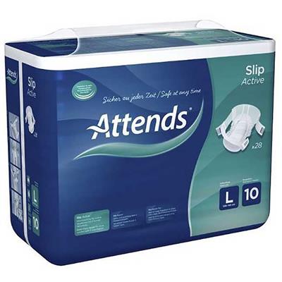 ATTENDS SLIP ACTIVE DIAPER LEVEL 10 LARGE 28'S