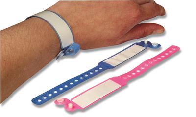 BV ID PATIENT BANDS CHILD (BLUE) - PK 50