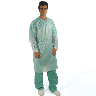 BV VISITOR GOWNS NON STERILE Impervious - Blue (10's)