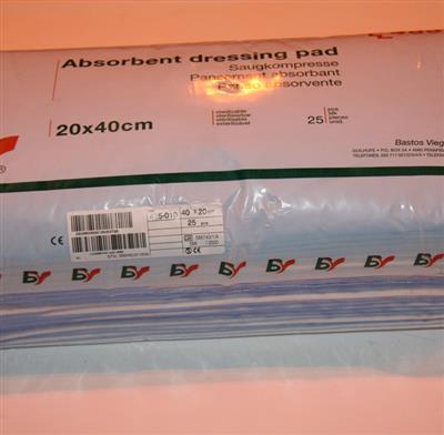 BV NON-STERILE ABSORBENT PAD 20 X 40CM