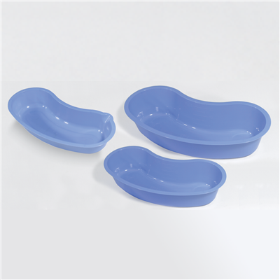 BV KIDNEY TRAYS 100% polypropylene STERILE 700ml - Blue