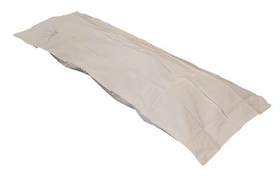 HEAVY WEIGHT BODY BAG -WHITE - ADULT SIZE - CENTRE ZIP