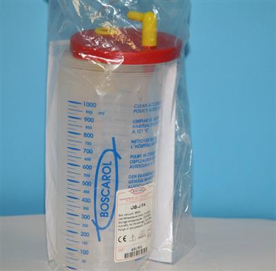 BOSCAROL AUTOCLAVABLE SUCTION JAR WITHOUT ABBOTT LINER